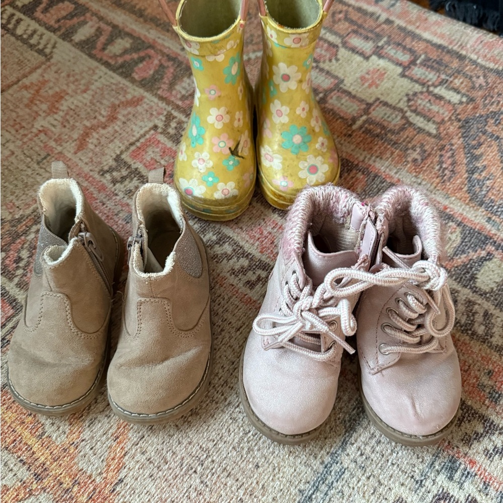 SOLD Girl’s Boots for Spring and Fall